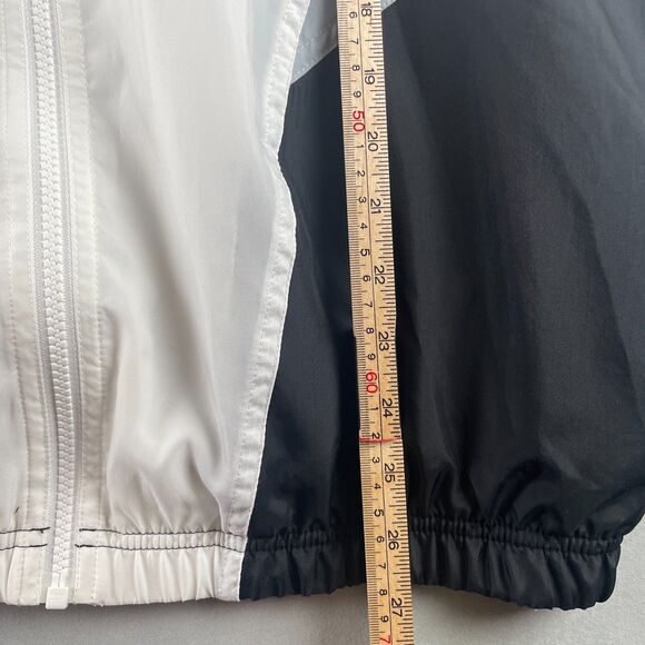 Nike Lab Jacket Men S White Gray Windbreaker Full Zip Colorblock Retro 914240011 - Picture 7 of 10